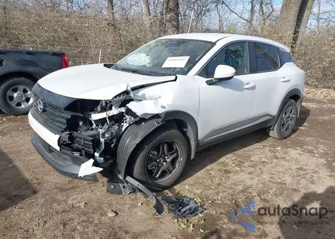 2025 Nissan Kicks Sv from USA, damaged, VIN 3N8AP6CA4SL303168